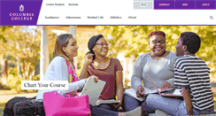 Desktop Screenshot of columbiasc.edu